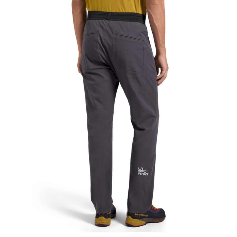 La Sportiva Muške penjačke hlače Pueblo, Onyx/Chalk slika 4