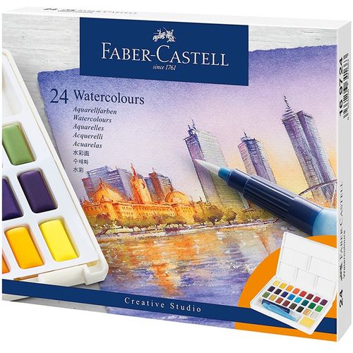 Vodene boje Faber Castell slikarske 1/24 169724 slika 1