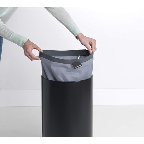 Brabantia koš za rublje 35L, mat crna slika 4