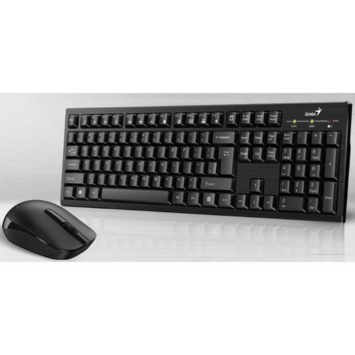 Genius tastatura i miš USB Wireless KM-8101 YU,BLACK, 2,4GHz slika 1