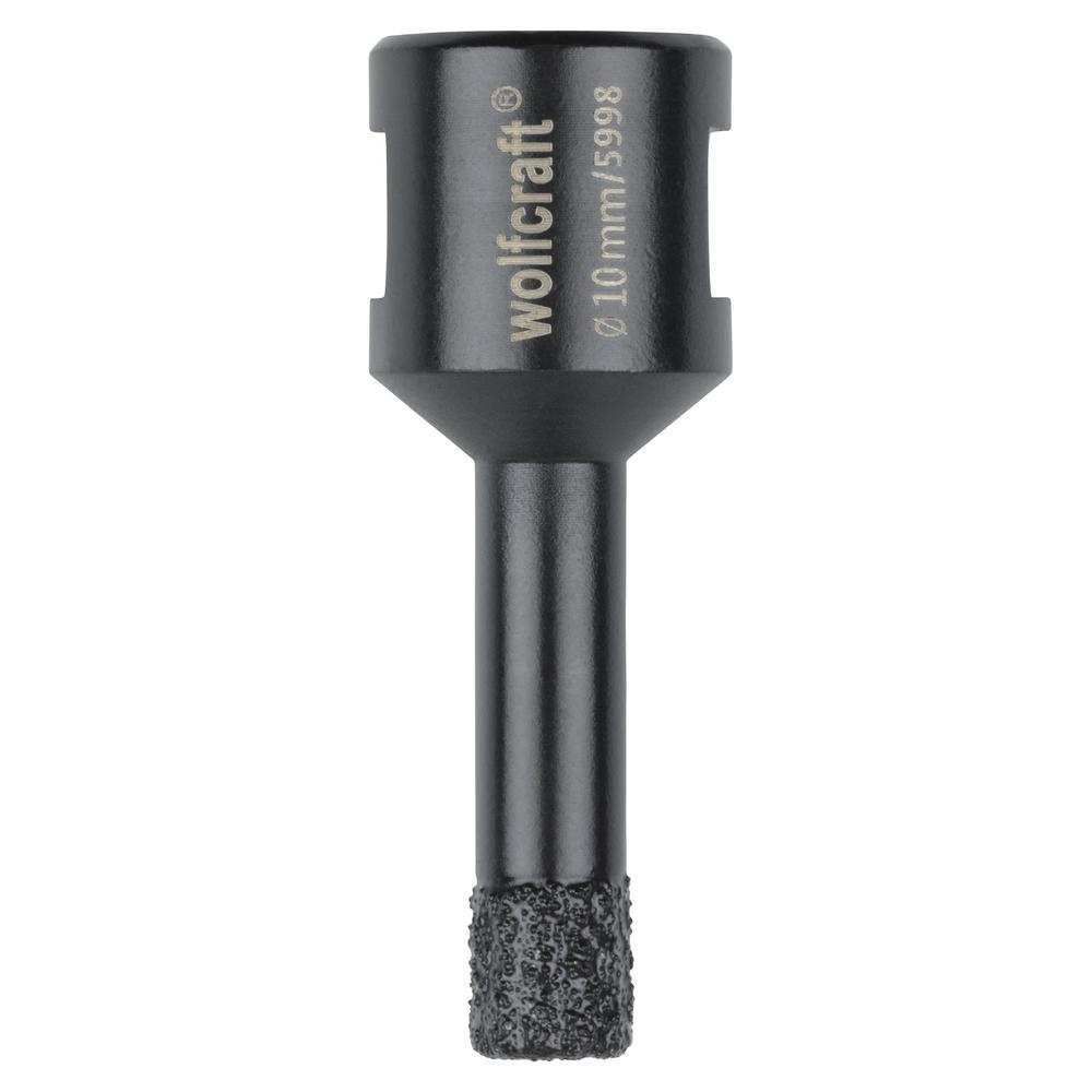 Wolfcraft Kruna Dijamantna Za Pločice "Ceramic" fi 10 / 35 mm M14 Suho Bušenje - 5998000 slika 2