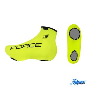 Force Navlake za biciklističku obuću Lycra Fluo S-M