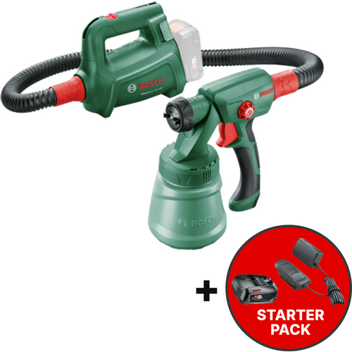 Bosch Sustav za prskanje aku EasySpray 18V-100  + Starter Set 18V Alliance – baterija PBA 18V 2,5 Ah + punjač AL 18V-20 W slika 1