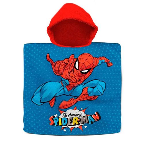 Marvel Spiderman Pamučni Pončo Ručnik za Djecu slika 1