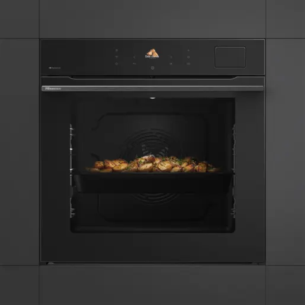 HISENSE Multisistemska pećnica sa dodatkom pare BAS614P8B / 77 l, 60 cm slika 4