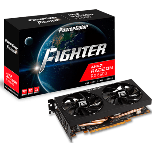 Power Color AMD Radeon 6600 Fighter AXRX 6600 8GBD6-3DH Grafička karta slika 1