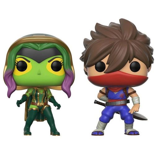 Capcom vs Marvel POP! Vinyl 2-Pack Gamora vs Strider slika 1