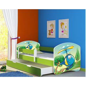 ACMA Dječiji krevet Acma II sa ladicom Green - 160x80cm - Dezen 35