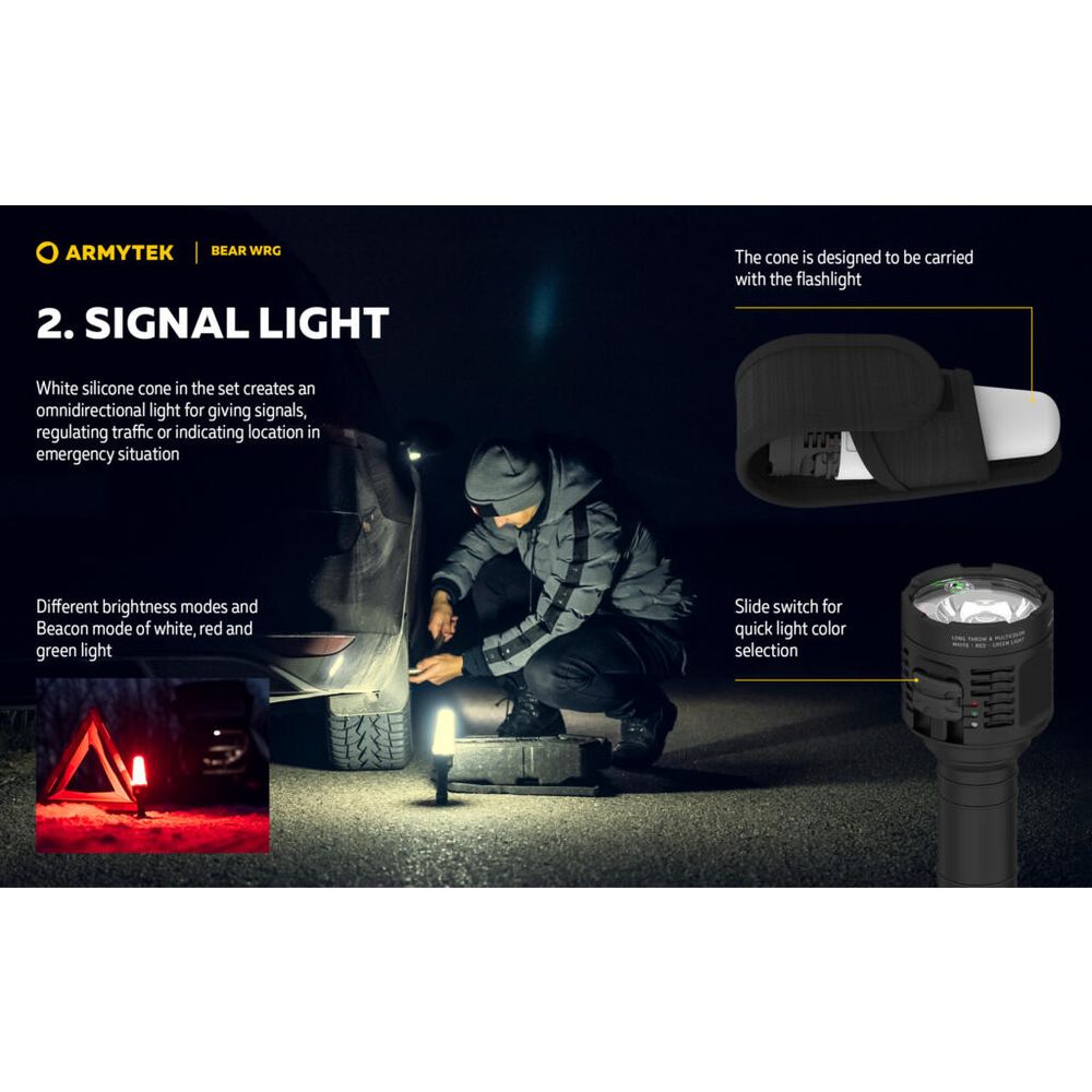 Armytek Baterijska lampa Bear WRG slika 17