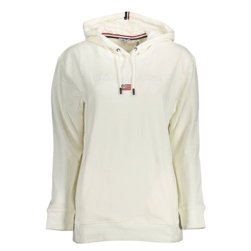 US POLO SWEATSHIRT WITHOUT ZIP WOMAN WHITE slika 1