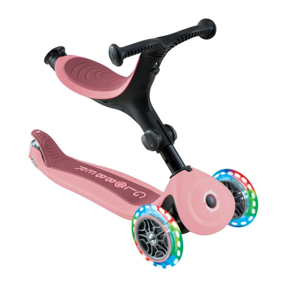 Globber Romobil Go Up Active Lights 360° Ntgb0000744-210, Pastel Pink slika 6