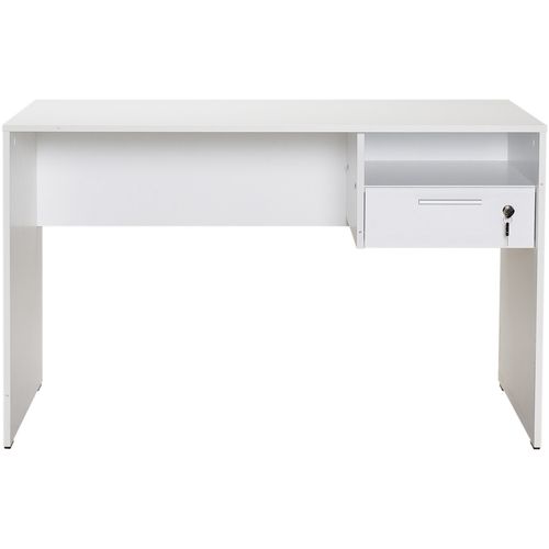 CMS-510-DD-1 White Study Desk slika 6