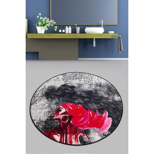 Šarena Kupatilska Podloga Pink Hair Djt (80 cm)