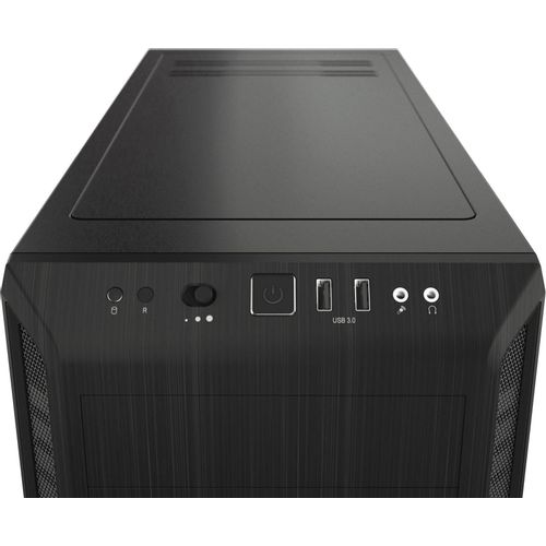 be quiet! BGW21 PURE BASE 600 Window Black, MB compatibility: ATX / M-ATX / Mini-ITX, Two pre-installed be quiet! Pure Wings 2 140mm fans, Ready for water cooling radiators up to 360mm slika 3