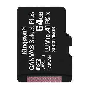 KINGSTON Memorijska kartica MicroSD 64 GB CANVAS SELECT PLUS - SDCS2 64GBSP -