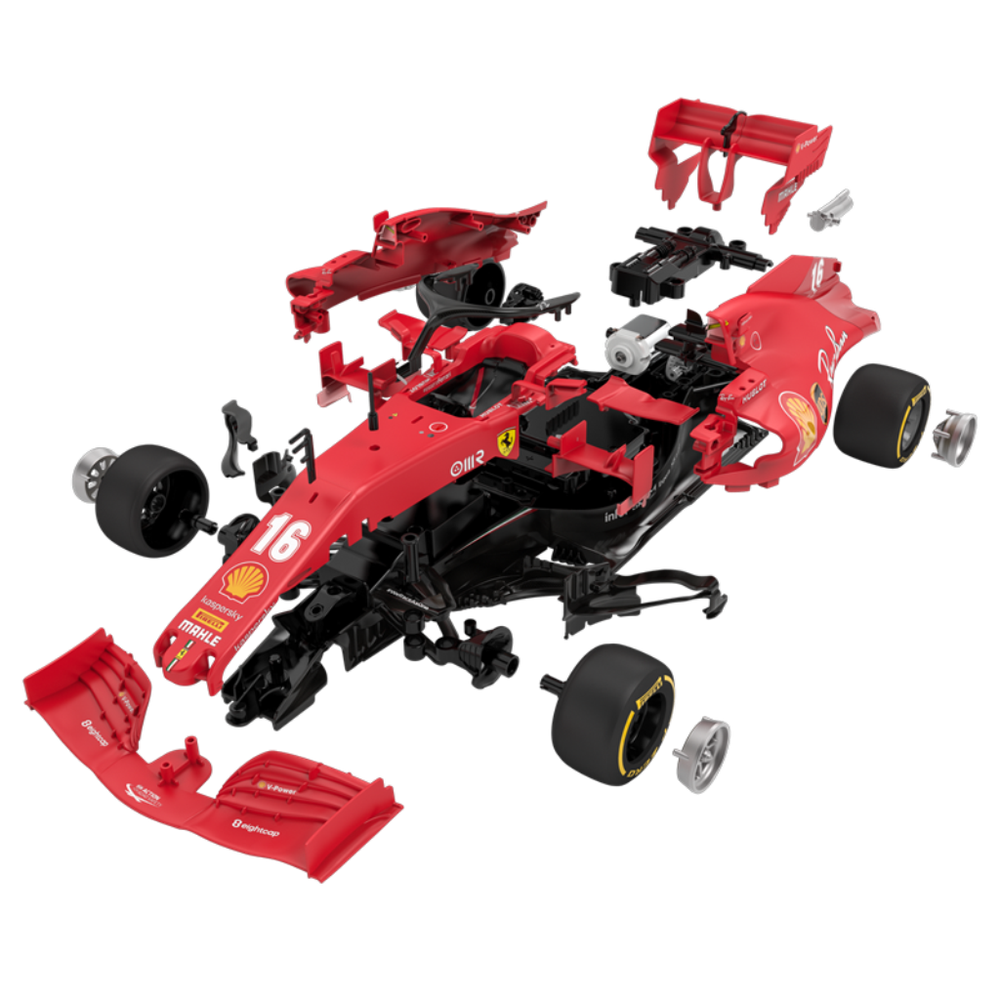 RASTAR 97000 Formula Ferrari SF1000 Kit za Sklapanje na Daljinsko Upravljanje 1:16 slika 3