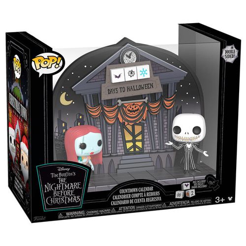 POP figure Disney The Nightmare Before Christmas Dual-Sided Countdown Calendar slika 1