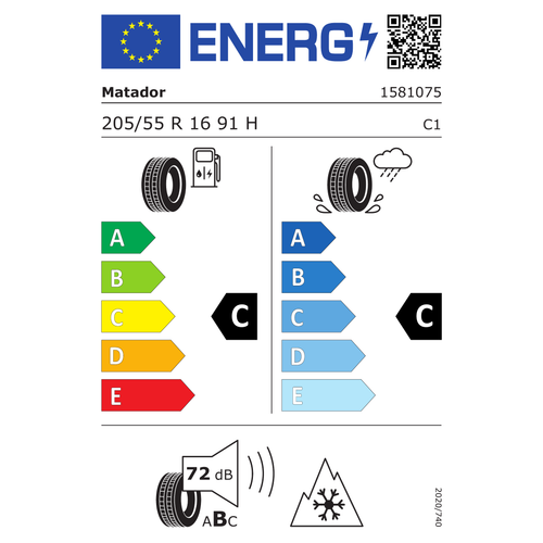 Matador Guma 205/55r16 91h mp62 all weather evo tl matador cjelogodisnje osobne gume slika 2