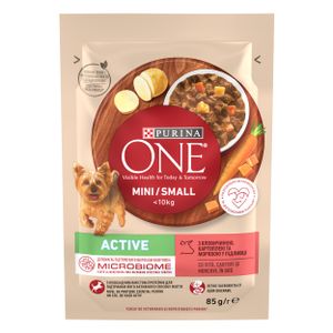 Purina ONE® Active s okusom govedine, krumpira i mrkve, 26x100g