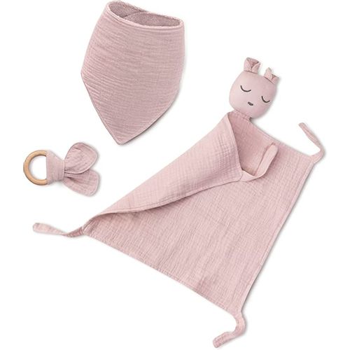 InterBaby Set za bebe Muslin Dark pink slika 2