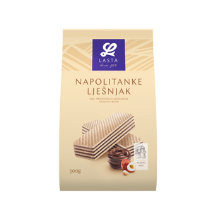 Lasta napolitanke lješnjak 300g