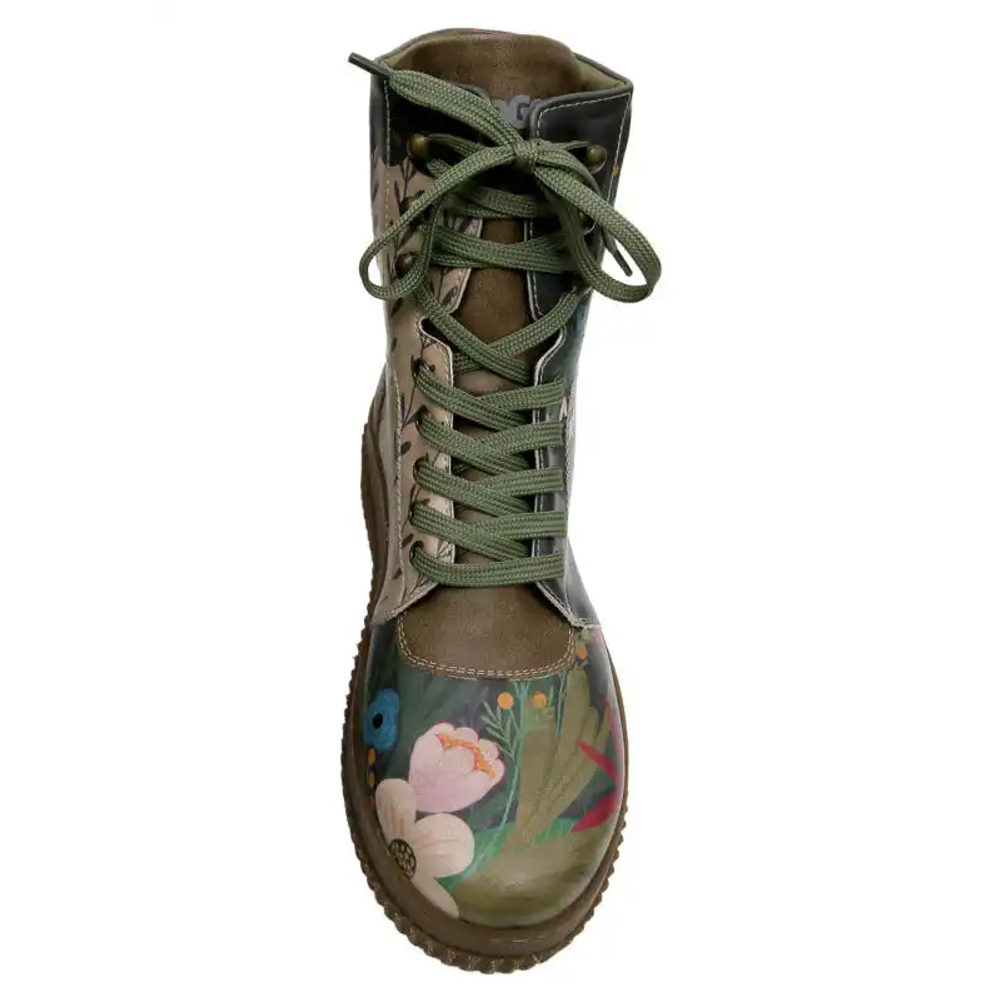 DOGO Duboke čizme Future Boots Bear and Flowers slika 5
