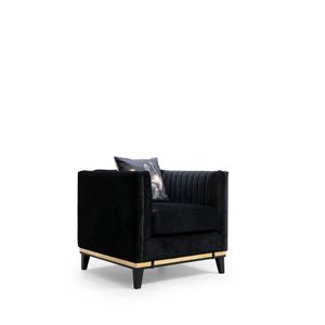 Bellino - Black Black Wing Chair