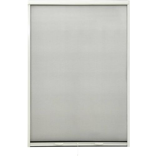 Zaslon protiv insekata za prozore bijeli 110 x 170 cm slika 9