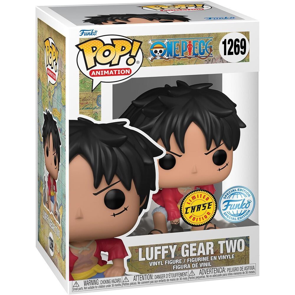 Figura POP One Piece Luffy Gear Two Exclusive Chase slika 4