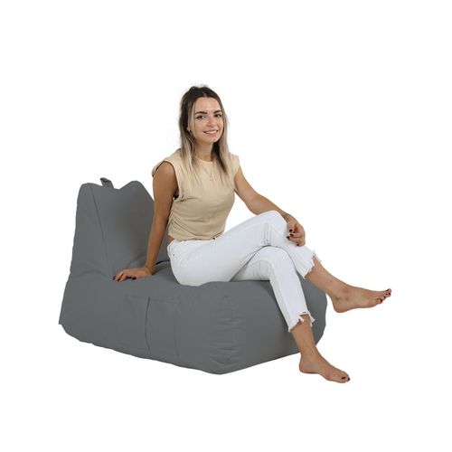 Moderan Pouf Krevet za Odmor - Fume Fume Vrtni Bean Bag slika 3