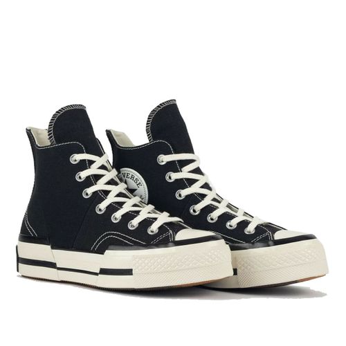 Casual tenisice za žene Converse CHUCK 70 PLUS CANVAS A00916C Crna slika 2