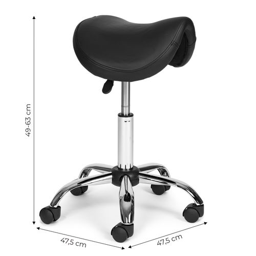 Modernhome kozmetički stolac - crni  slika 8