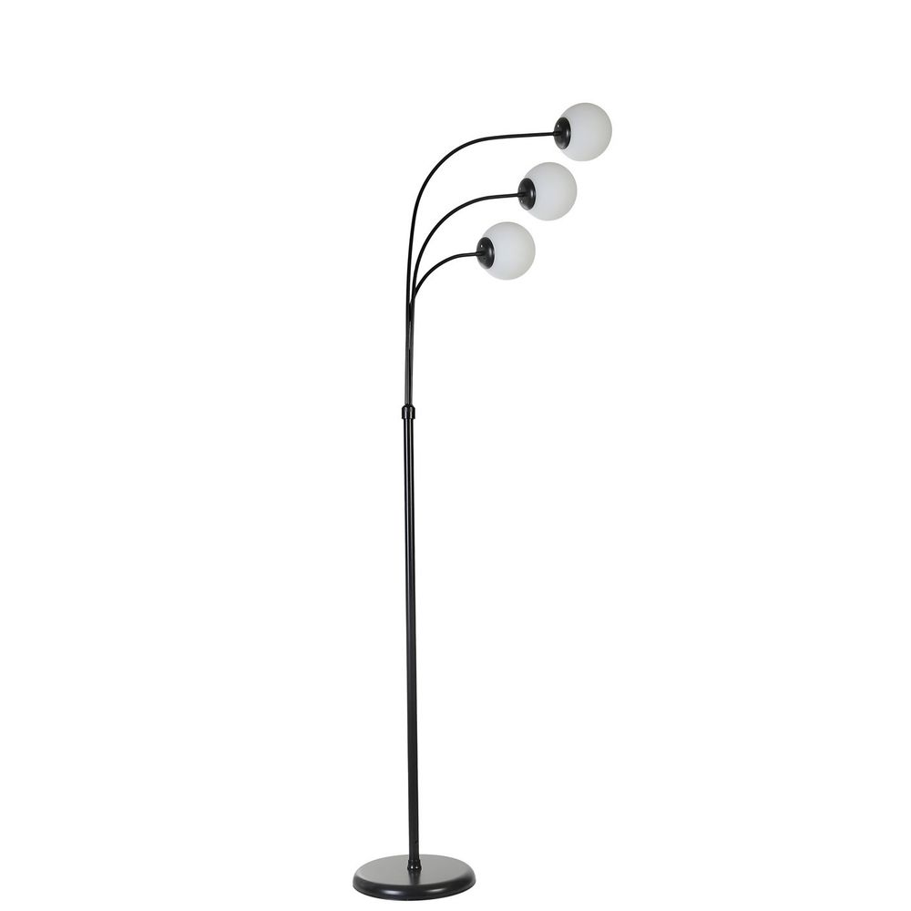 Badi 3 Lü Crno-Bijeli Stalak za Lampu slika 3