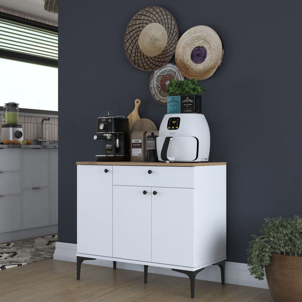 JE194 - 3803 WalnutWhite Kafa Stalak slika 1