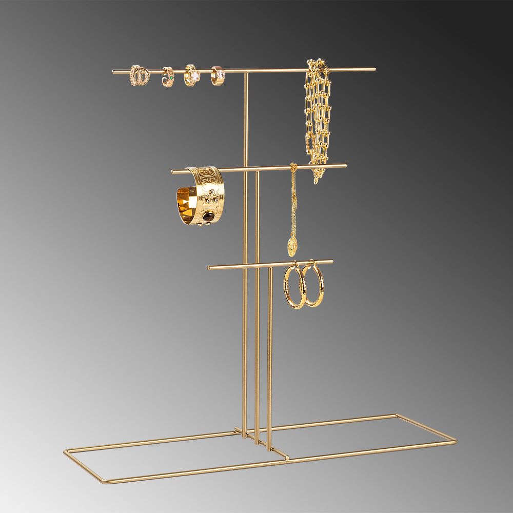 Jewellery stand organizer TK-006, colour: gold slika 6