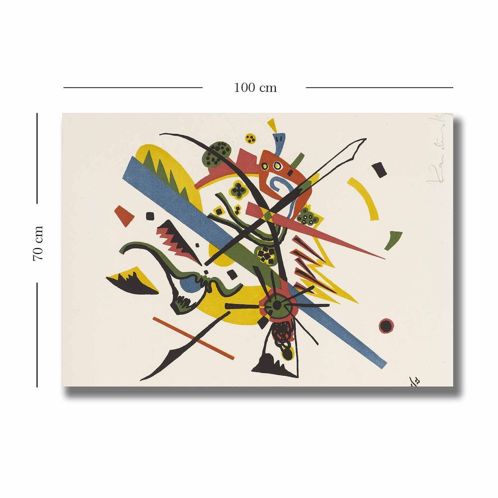 Dekorativna Platnena Slika 'Kandinsky' u Više Boja, 70x100 cm slika 3