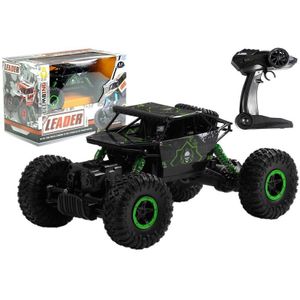 Buggy na daljinsko upravljanje Monster Car Jeep 1:18 - zeleni