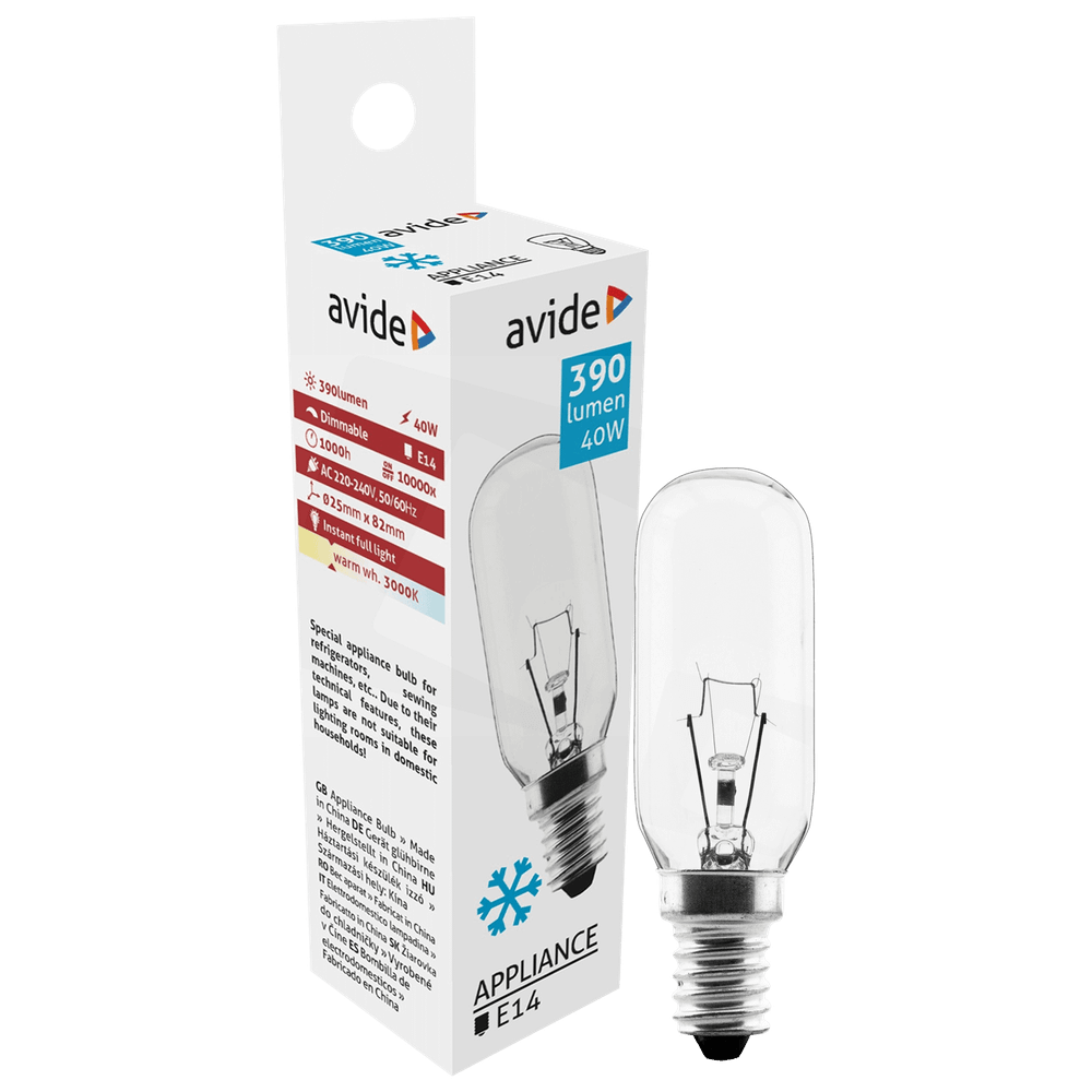 Avide Sijalica za frižider, 40W, E14, 3000K, IP20 - Cooling Bulb 40W E14 slika 1