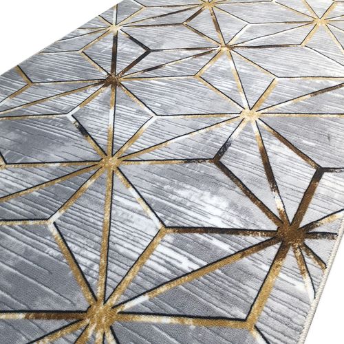 Conceptum Hypnose  1093 - Grey, Gold   Grey
Gold Hall Carpet (100 x 300) slika 2