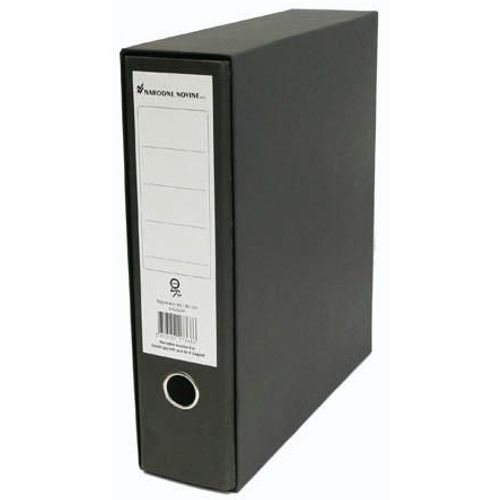 Registrator s kutijom A4, 8 cm, Nano, crni slika 2