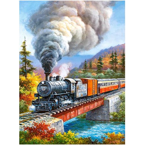 Castorland puzzle vlak 200kom. slika 2