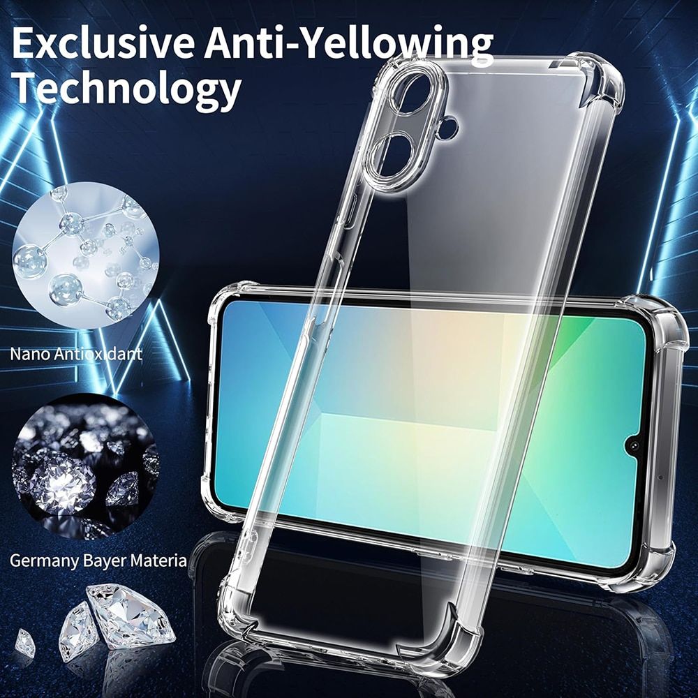 Techsuit Shockproof Clear Silicone prozirna maskica otporna na udarce za Samsung Galaxy A07 4G slika 5