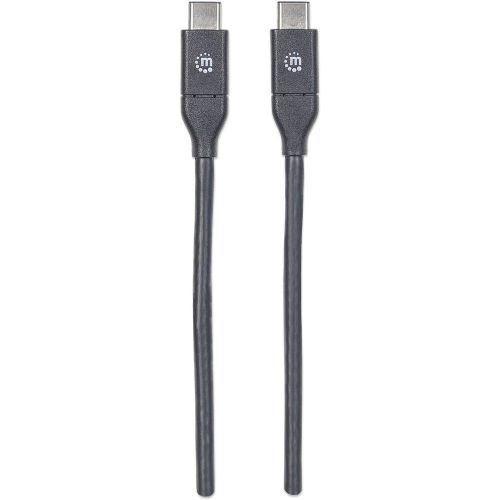 Manhattan USB kabel USB 3.2 gen.2 (USB 3.1 gen.2) USB-C® utikač, USB-C® utikač 50.00 cm crna  354899 slika 3