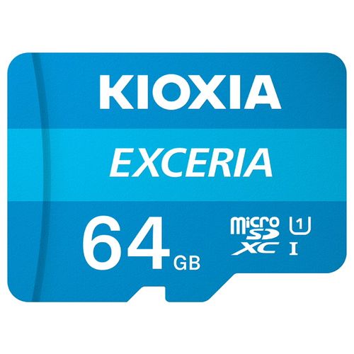 Memorijska kartica KIOXIA-Toshiba microSD 64GB cl.10 M203 EXCERIA UHS1 100MB/S slika 1
