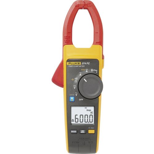 Fluke 374 FC ručni multimetar, strujne stezaljke  digitalni  CAT III 1000 V, CAT IV 600 V Zaslon (brojevi): 6000 slika 1