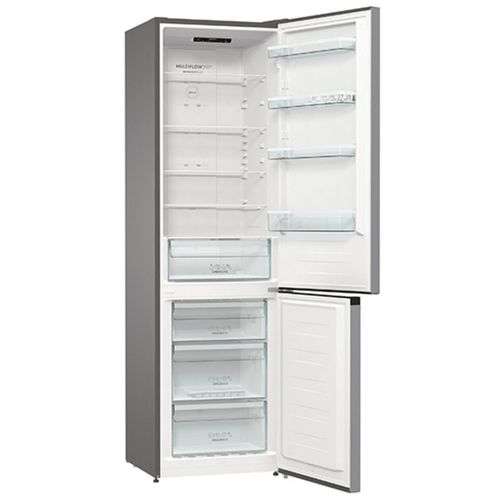 Gorenje NRK6201ES4 Kombinovani frižider, NoFrost, Visina 200 cm, Širina 60 cm, Siva metalik slika 2