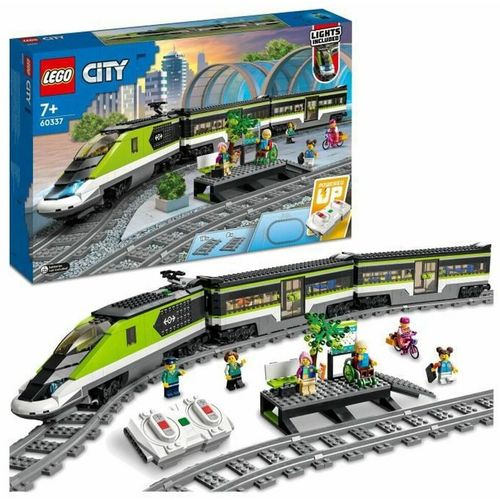 Igra Gradnje Lego City Express Passenger Train Pisana slika 1