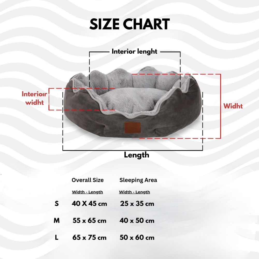 Pet bed Elsa Dog L, colour: anthracite slika 5