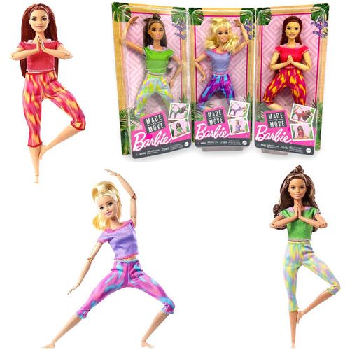 Barbie Made to Move doll slika 1
