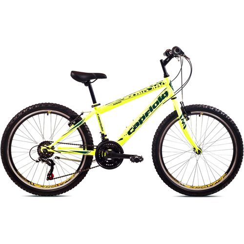 CAPRIOLO bicikl MTB RAPID 240 24'/18HT neon ye slika 1